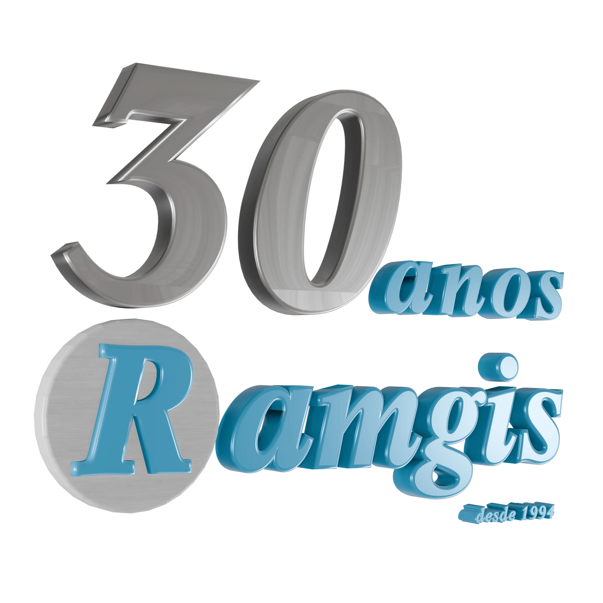 Logo 30 anos Ramgis